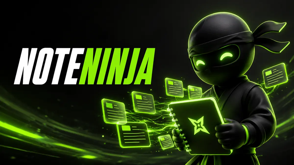 NoteNinja product preview
