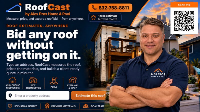 RoofCast product preview